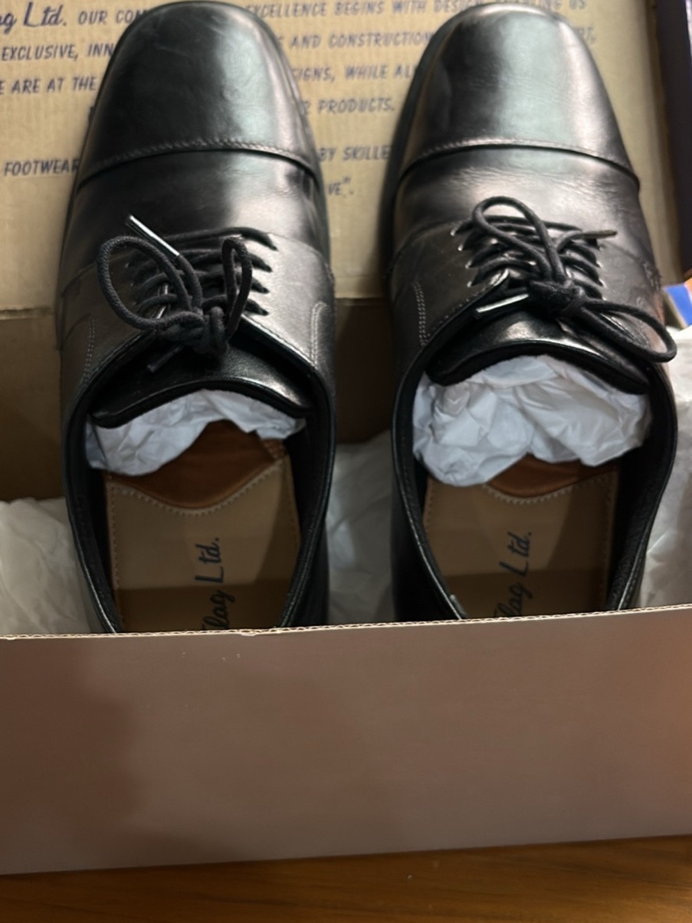 Children's Black Lace-Up Dress Shoes – Classic School & Formal Style